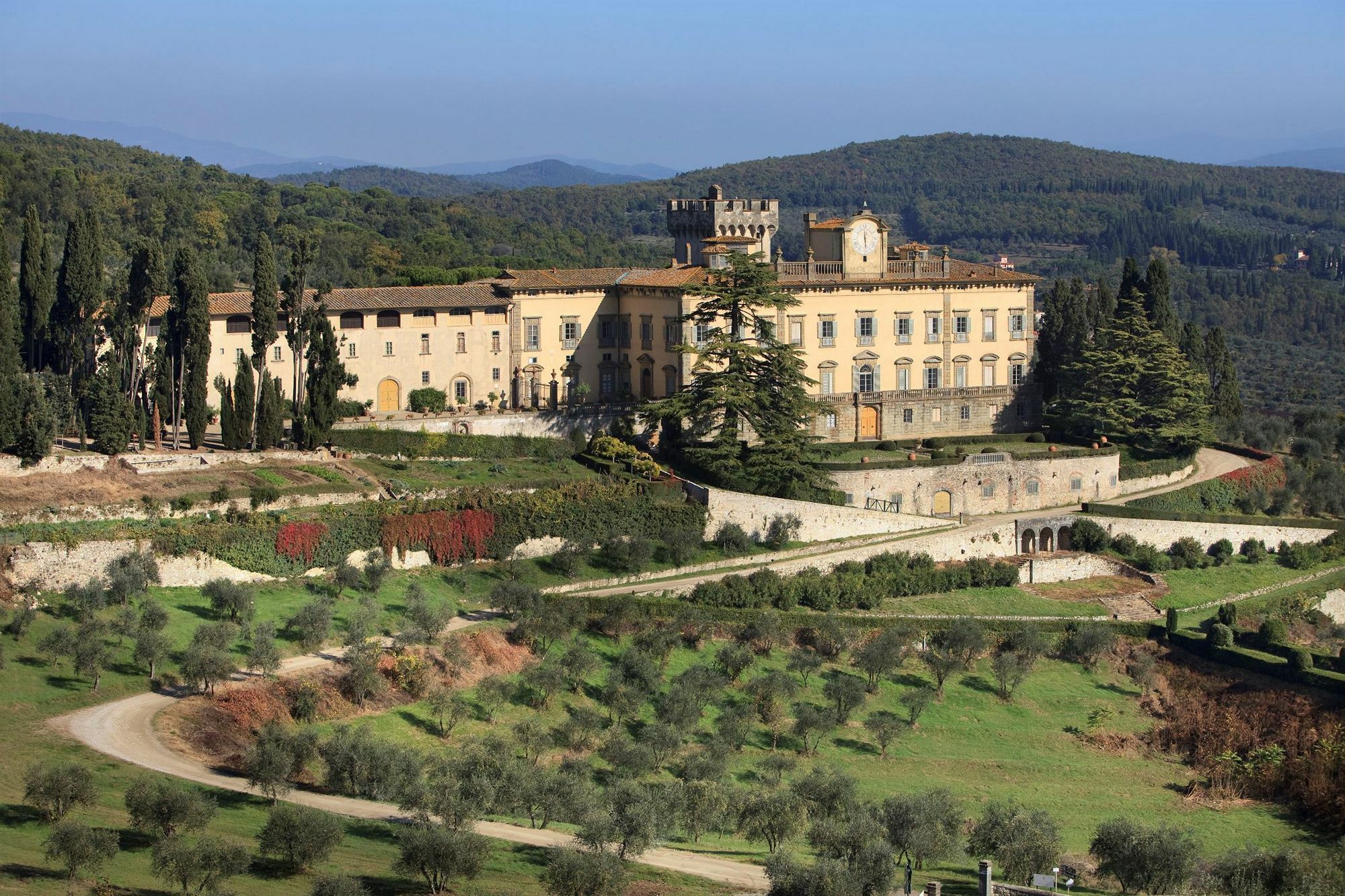 Torre A Cona Wine Estate Otel San Donato in Collina Dış mekan fotoğraf